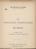 University of Chicago Convocation Programs, October 1, 1897