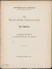 University of Chicago Convocation Programs, December 20, 1913