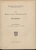 University of Chicago Convocation Programs, June 15, 1915