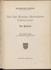 University of Chicago Convocation Programs, September 3, 1920