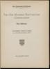 University of Chicago Convocation Programs, December 23, 1930